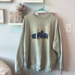Brandy Melville Yosemite oversized crewneck sweatshirt